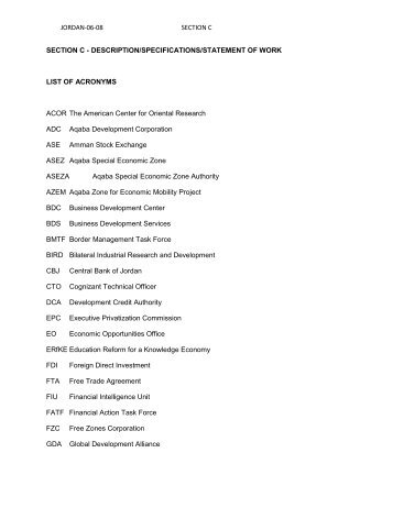 Jordan Economic Development Program (SABEQ).