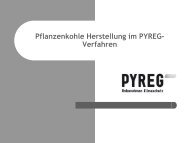Pyrolysetechnik der Pyreg GmbH - ANS eV