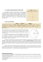 Les lignes trigonométriques de Denoville