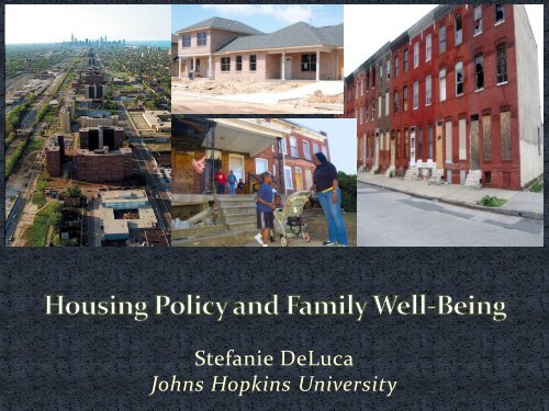 American Neighborhoods - Urban Health Institute - Johns Hopkins ...