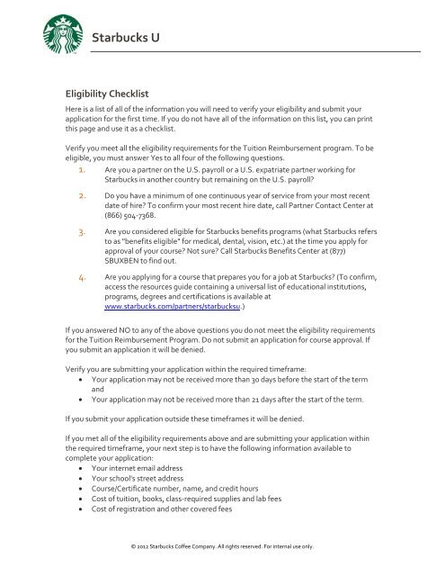 Partner Guide Starbucks: Brew Success in Your Career