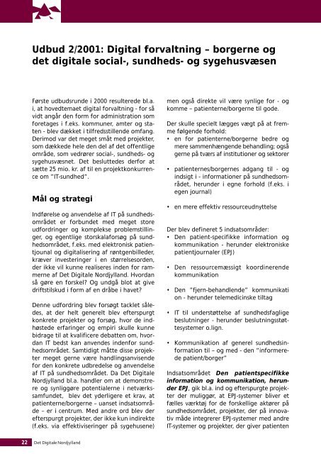 Virksomhedsberetning 2001.pdf - Det Digitale Nordjylland