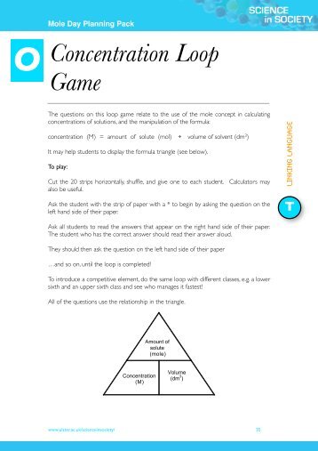 O Concentration Loop Game