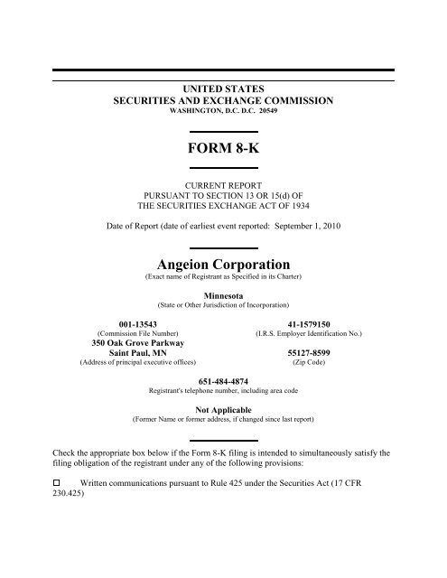 Form 8-K Item 5.02 and 9.01 2010-09-08.pdf - MGC Diagnostics