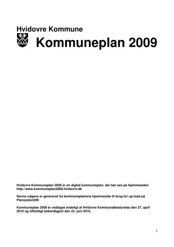 Kommuneplan 2009