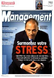 Le 18/02/2010 : Management - AGORA Fonctions