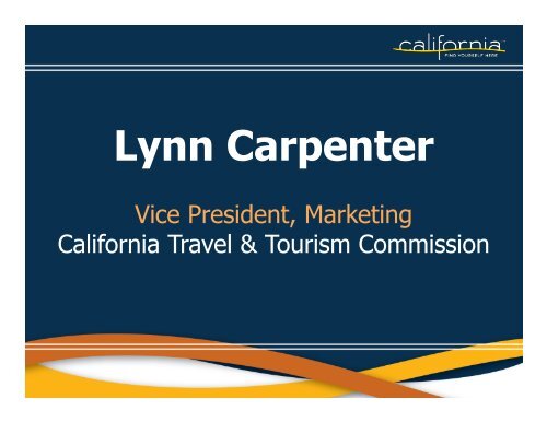 Social Media Plan - the California Tourism Industry Website