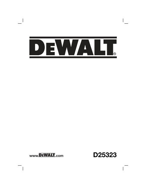 D25323 - Dewalt