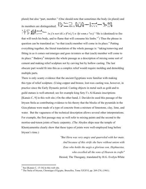 7 The Stela of Irtisen - Middle Egyptian Grammar through Literature