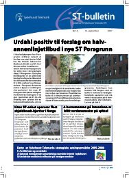 annenlinjetilbud in annenlinjetilbud i nye ST Porsgrunn