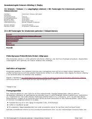 Anæstesiologisk-Intensiv Afdeling I, Skejby 13. Intensiv - Voksne > 1 ...