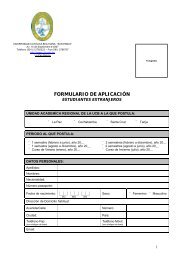 Formulacio de Aplicación - La Paz - Universidad Católica Boliviana