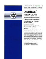 ASHRAE STANDARD - 55R