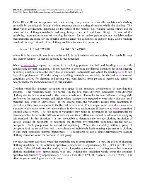 ASHRAE STANDARD - 55R