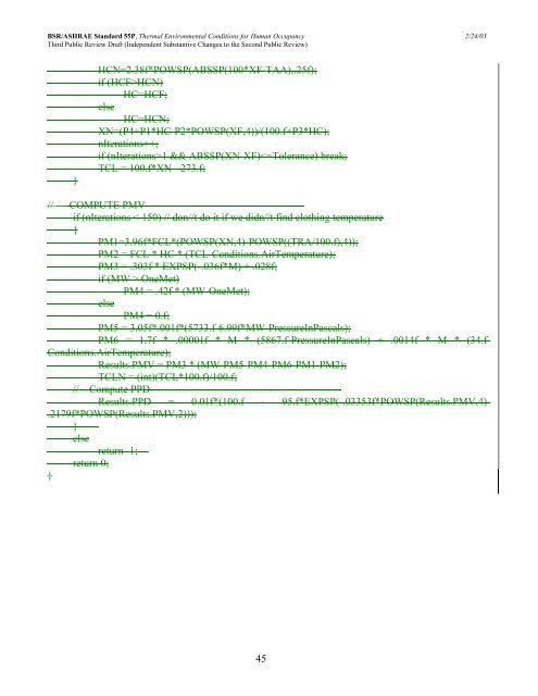 ASHRAE STANDARD - 55R