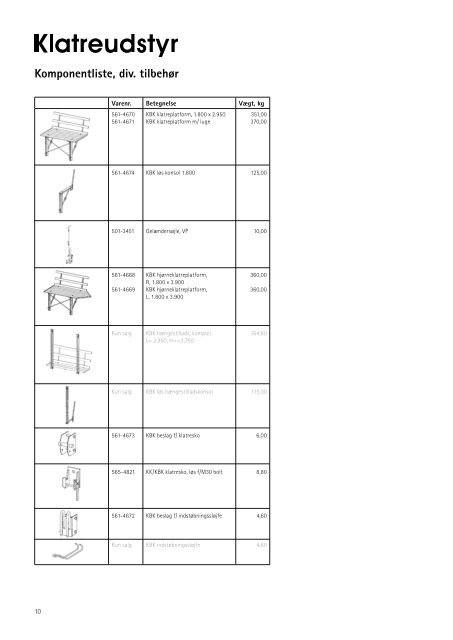 Klatreudstyr brochure og montageanvisning - PASCHAL-Danmark A/S