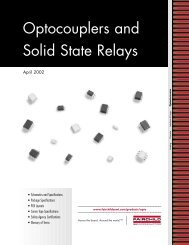 Optocouplers and Solid State Relays, April 2002