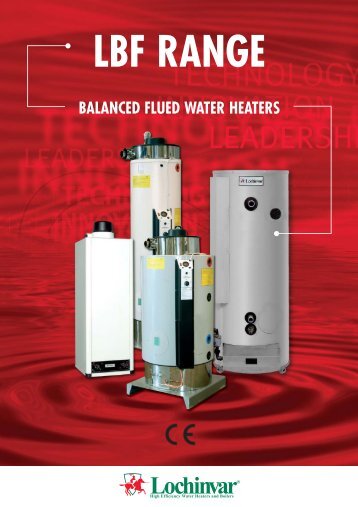 LBF - Balanced Flued Water Heaters - CMS
