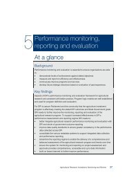 Performance monitoring, reporting and evaluation