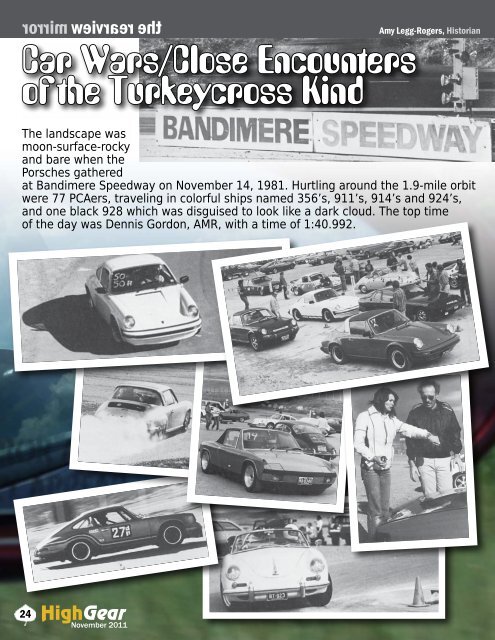 High Gear - Rocky Mountain Region Porsche Club - Porsche Club of ...