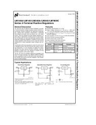 LM140A/LM140/LM340A/LM340/LM7800C Series 3-Terminal ...