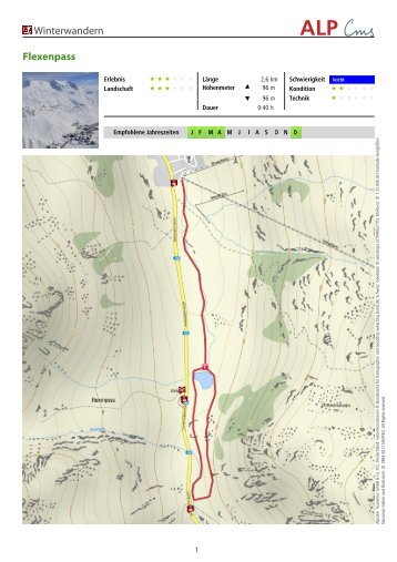 Winterwandern Flexenpass