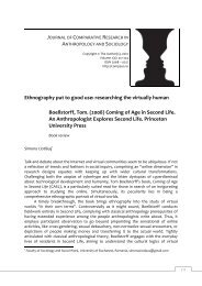 Ethnography put to good use: researching the virtually human