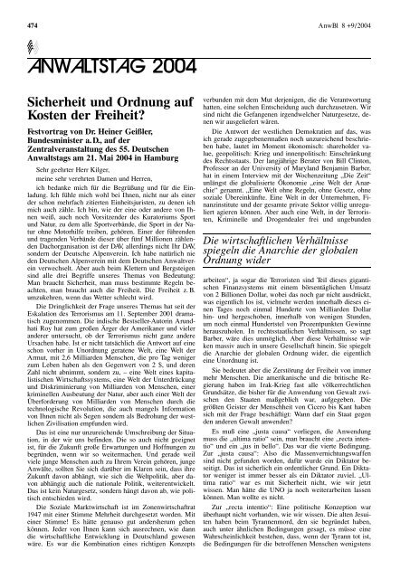 Entwurf_Titel_2 1..1 - Anwaltsblatt - Deutscher Anwaltverein