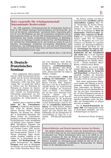 Entwurf_Titel_2 1..1 - Anwaltsblatt - Deutscher Anwaltverein