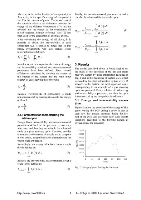 Engineering Application of Exergy Analysis - circe - Universidad de ...