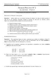 TRABAJO PRÁCTICO N° 2 - Departamento de Ciencias e Ingeniería ...