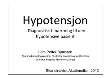 LPB-2012-03-20 Udifferensiert Hypotensjon - nakos