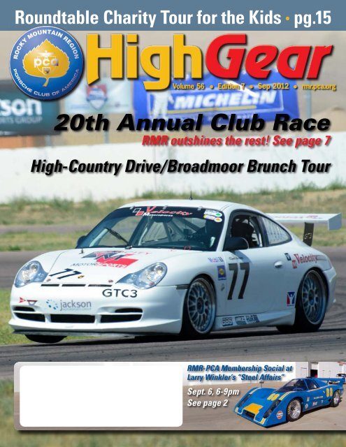 September 2012 - Rocky Mountain Region Porsche Club - Porsche ...