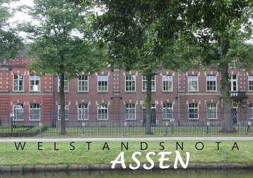 Welstandsnota beleidsbepaling - Gemeente Assen