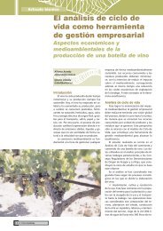 El análisis de ciclo de vida como herramienta de gestión empresarial