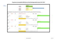 Programma nacompetitie KNVB district Oost Zaterdagvoetbal ...