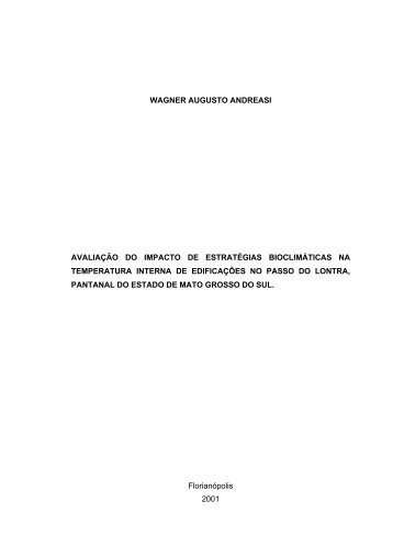 Dissertação Wagner Augusto Andreasi - DEC - Universidade ...