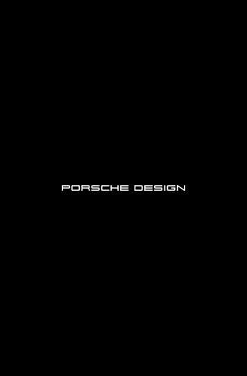 Lookbook Fall Winter 2013 - Porsche Design