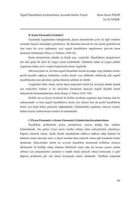 Cilt 2 / Sayı 4: Haziran 2011 (pdf) - GÜ SBE Elektronik Dergisi ...