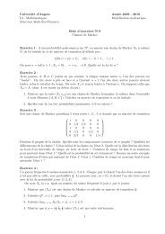 Université d'Angers L3 - Mathématiques (Parcours Math-Éco ...