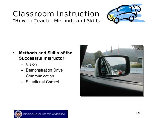 High Performance Driving Instructor Training Manual - Rocky ...