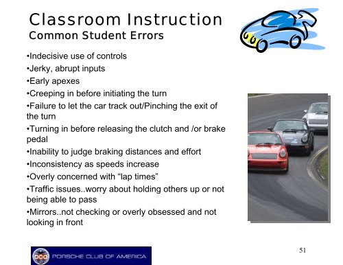 High Performance Driving Instructor Training Manual - Rocky ...