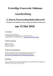 am 15.Mai 2010 - KreisFeuerwehrVerband Passau