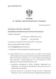 XXII GWzt 39/12 - Sąd Okręgowy w Warszawie