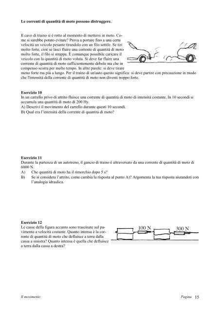 Il movimento Scuola media Classe IV - GESN