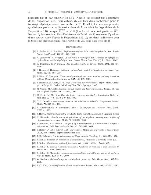 FONCTIONS RÉGULUES Table des matières 1. Introduction 2 2 ...