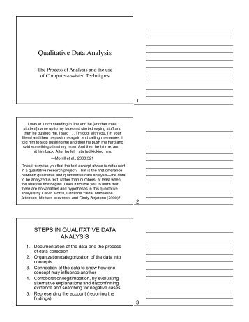 Qualitative Data Analysis - Apple