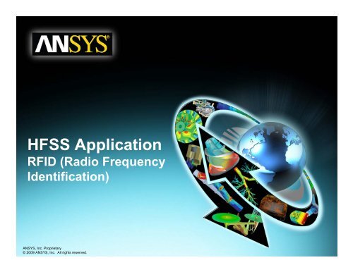 HFSS Application RFID - Ansys