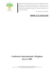 conference internationale a brighton - Orphanet