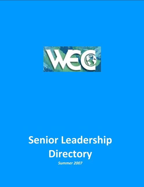 1193424645wec Senior World Environment Center